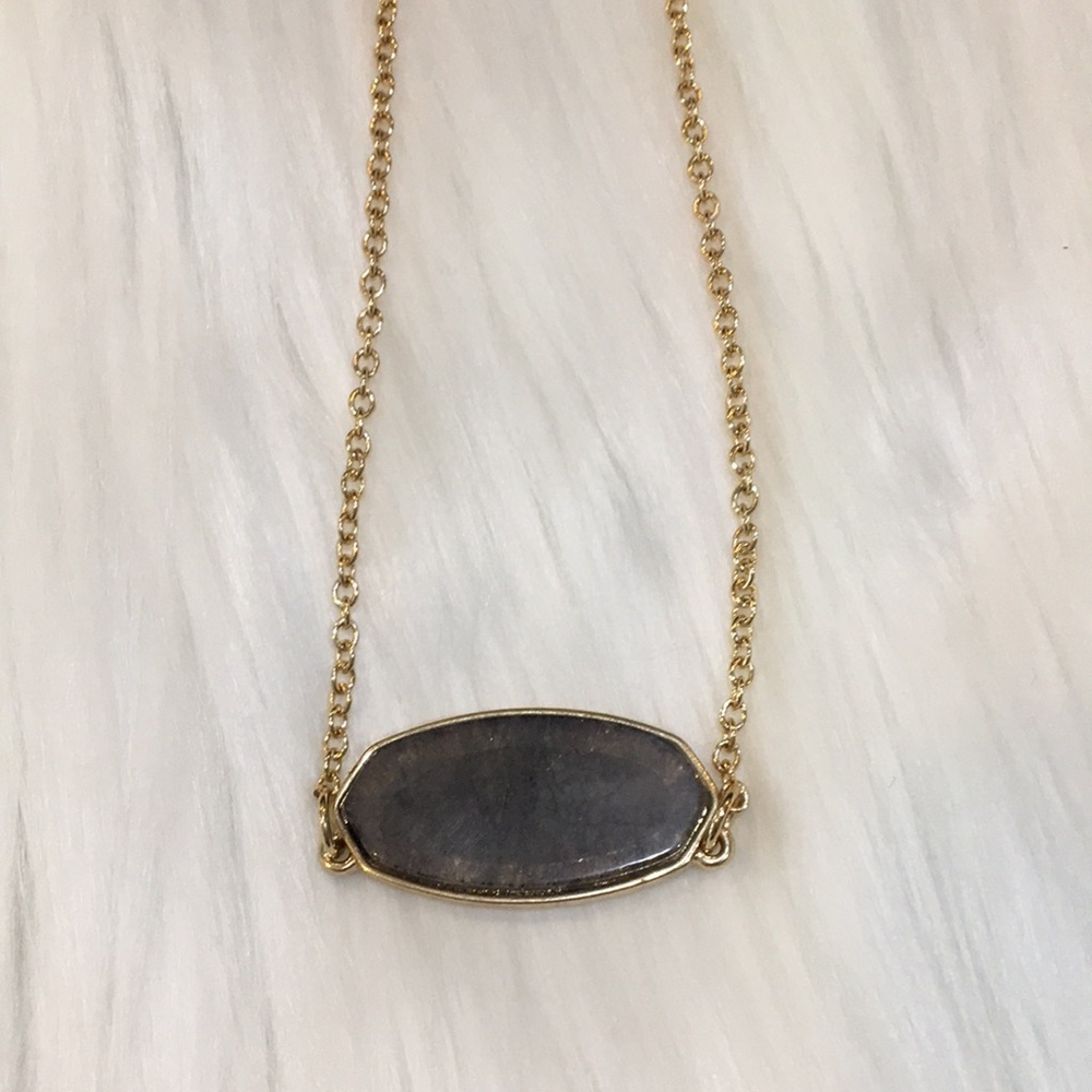 4/$20 gold and gray necklace